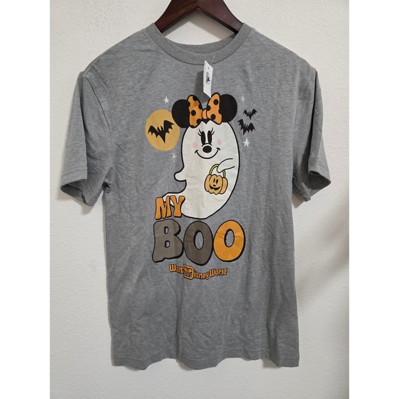 Disney Parks Tops - Disney Parks My Boo Minnie Mouse Ghost Halloween T-Shirt XS NEW